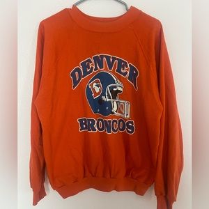 Vintage 1980s Denver Broncos Crewneck